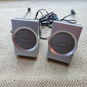 Pair Of Bose Companion 3 Series 1 Multimedia Speakers Computer Replacement WORKS